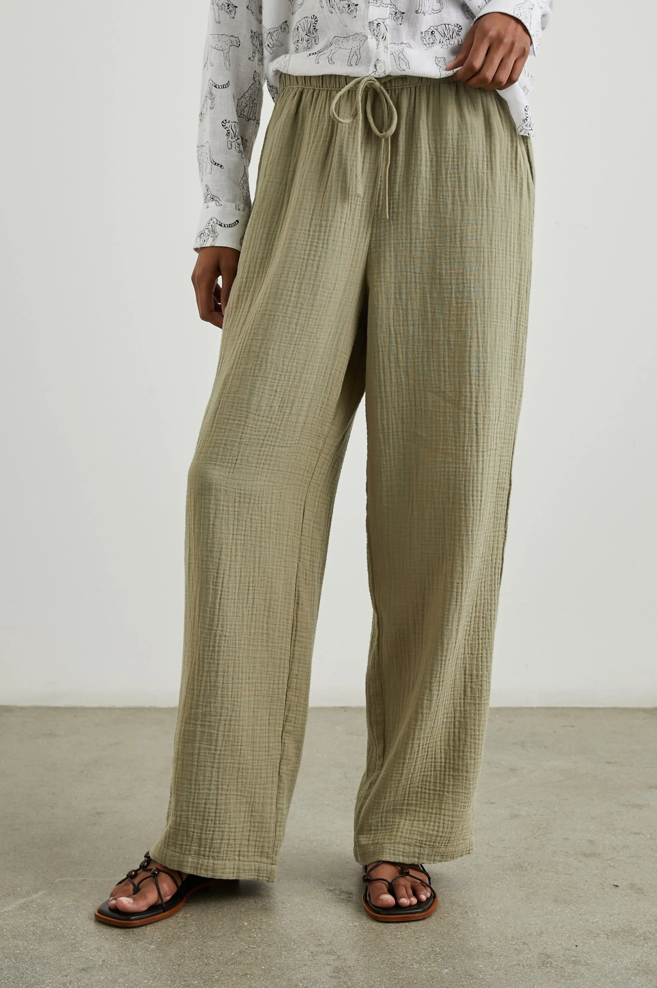 EMMIE PANT - GAUZE MERMAID Rails