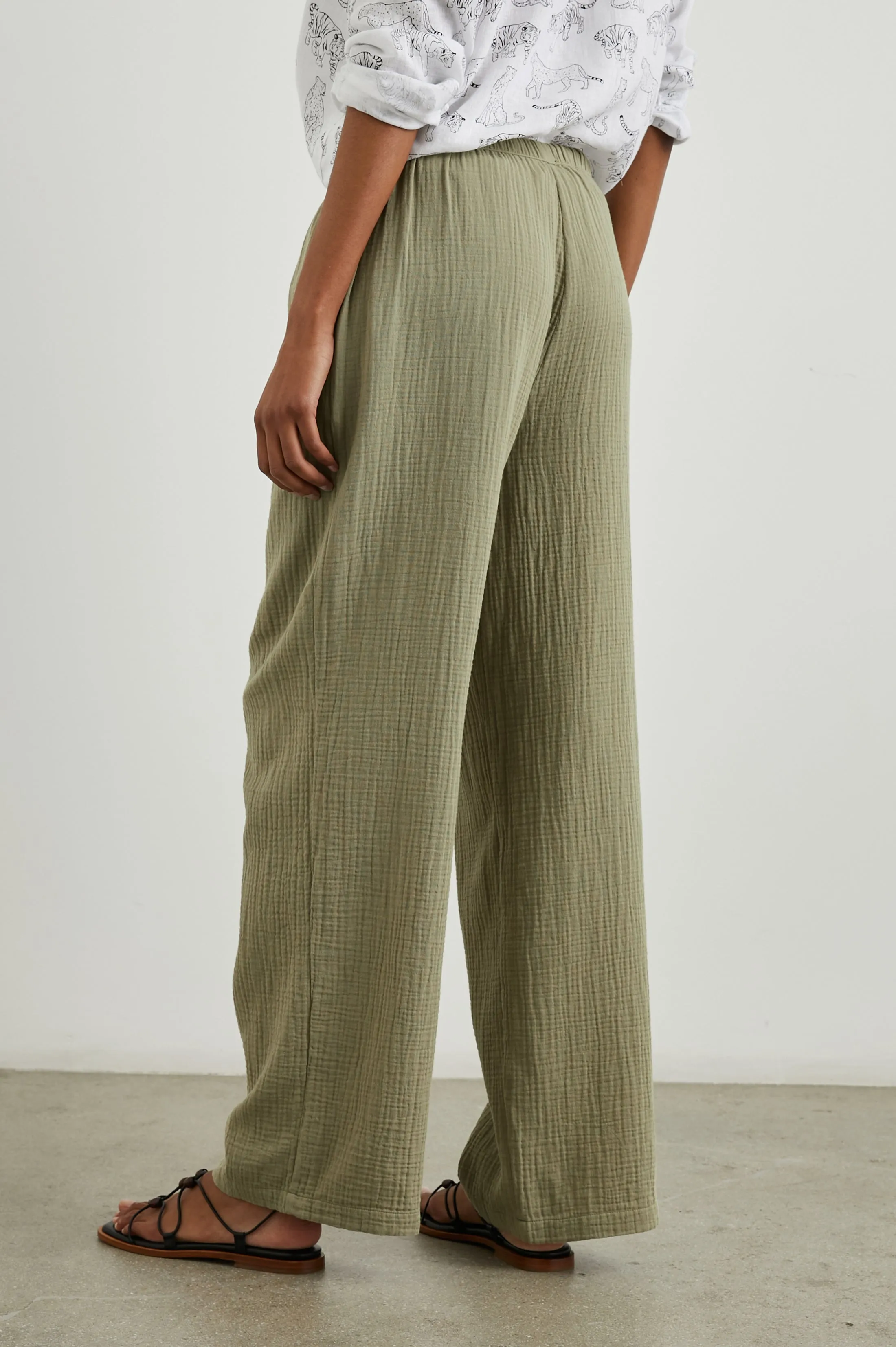 EMMIE PANT - GAUZE MERMAID Rails
