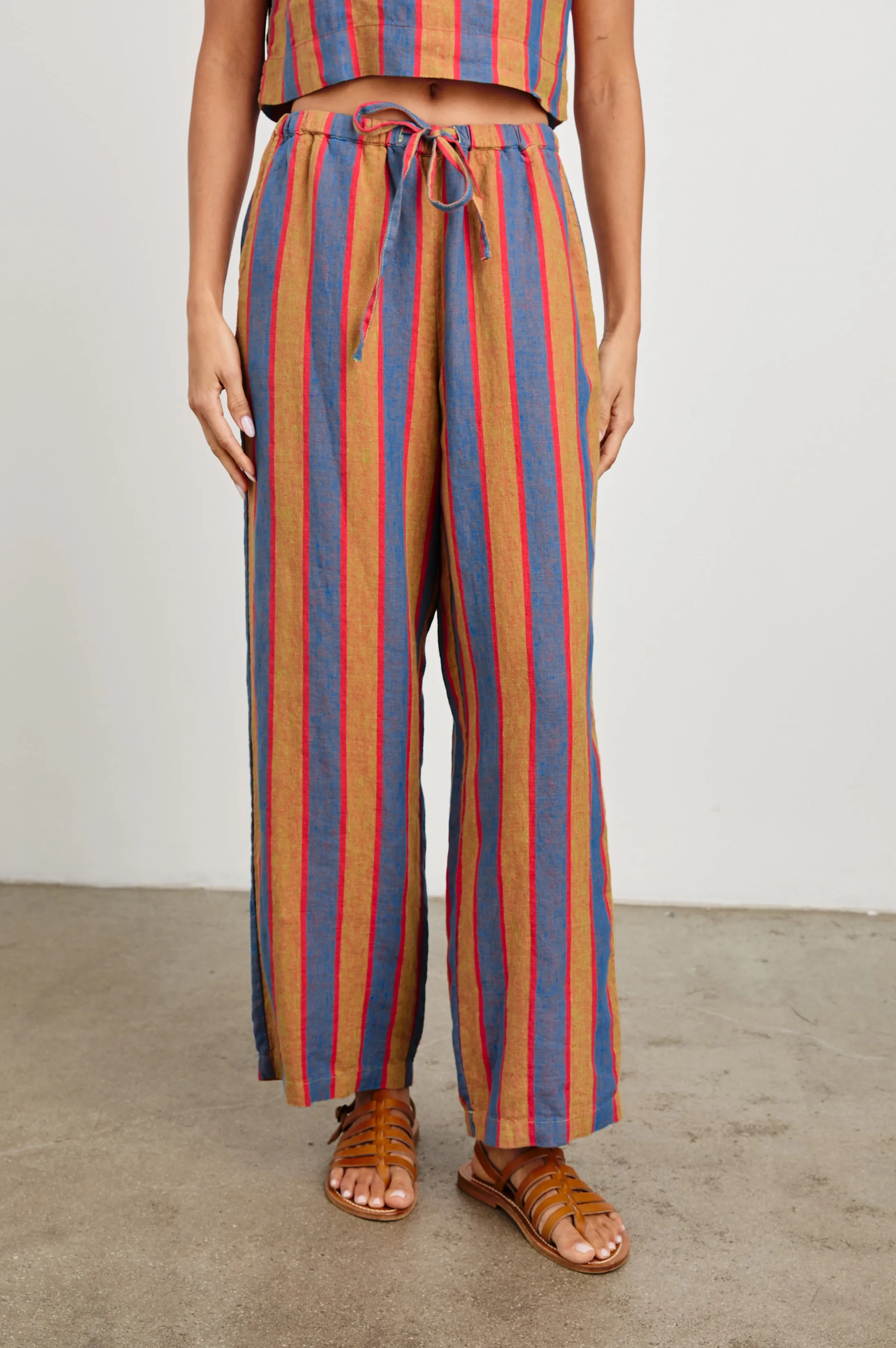EMMIE PANT - RIO STRIPE Rails