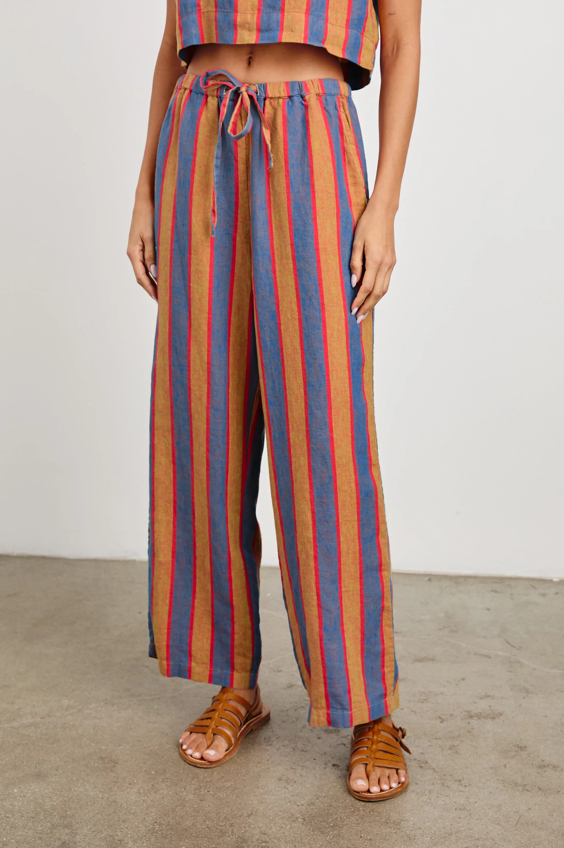 EMMIE PANT - RIO STRIPE Rails