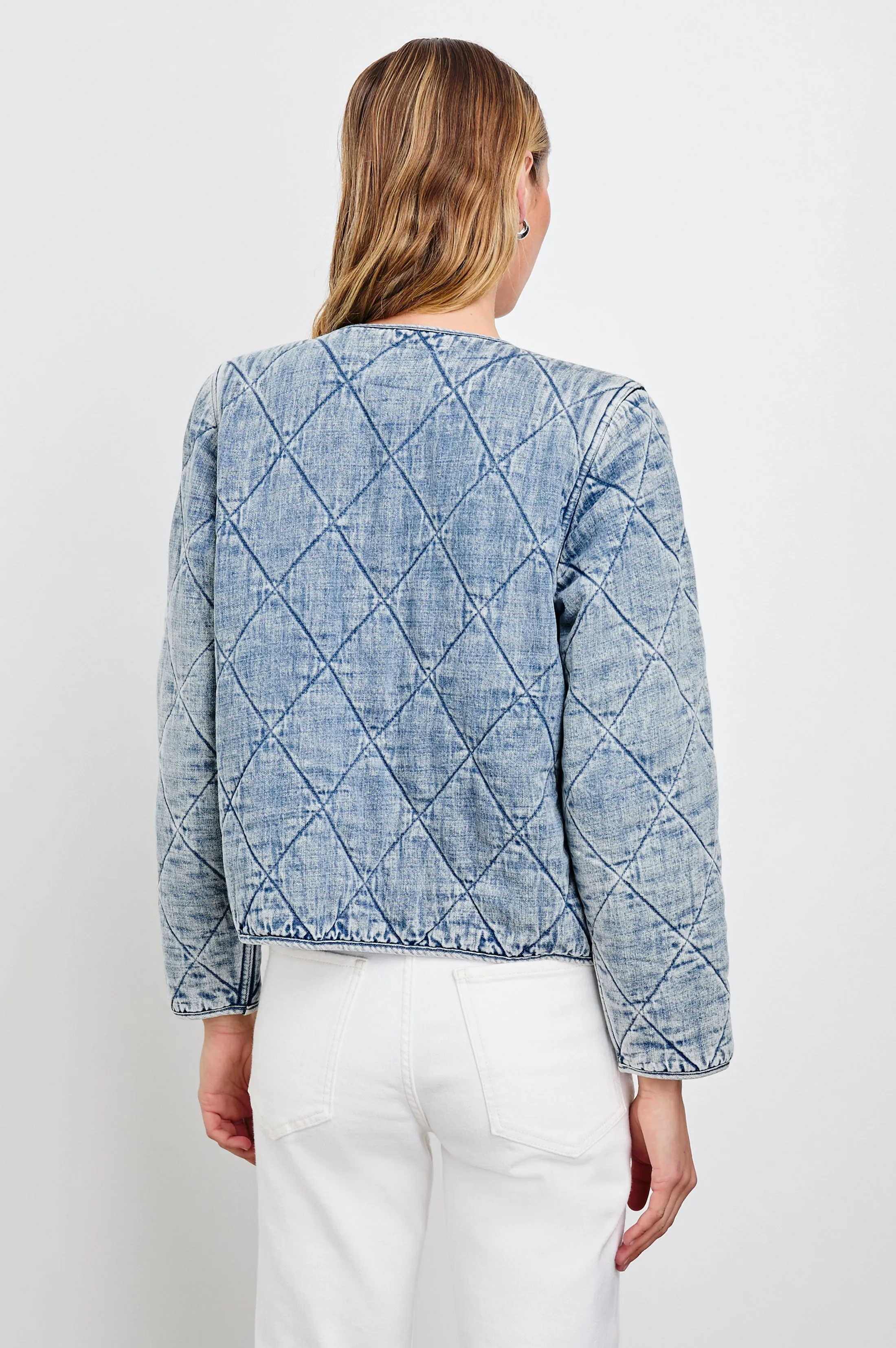 ENCY JACKET - MID BLUE Rails
