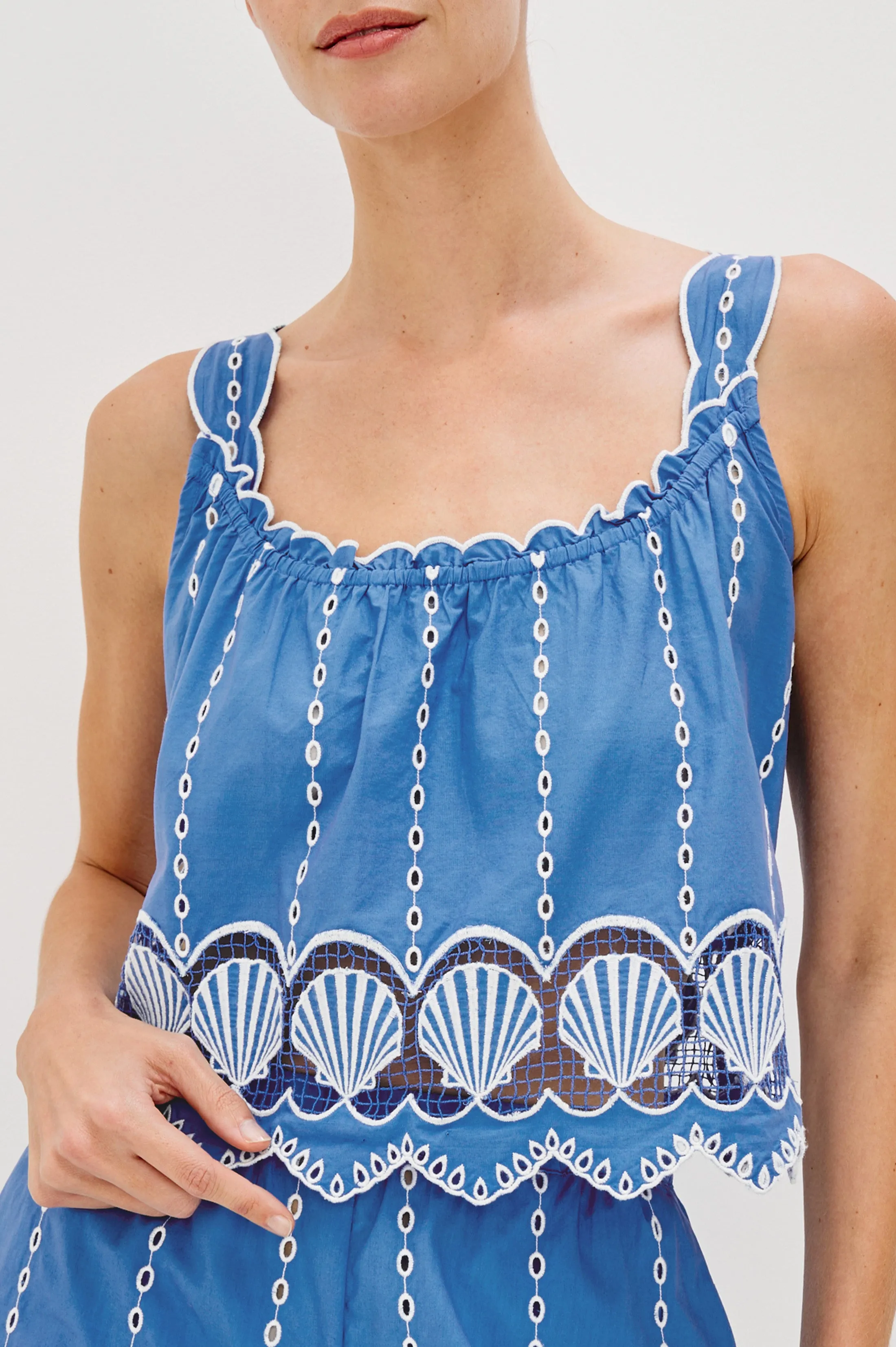 ESPERANZA TOP - FRENCH BLUE Rails