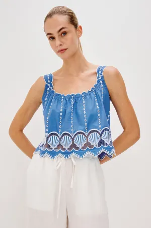 ESPERANZA TOP - FRENCH BLUE Rails