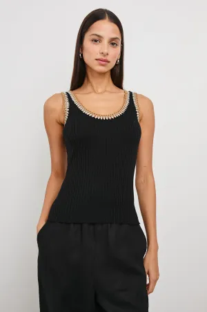 ESTRELLA TOP - BLACK Rails