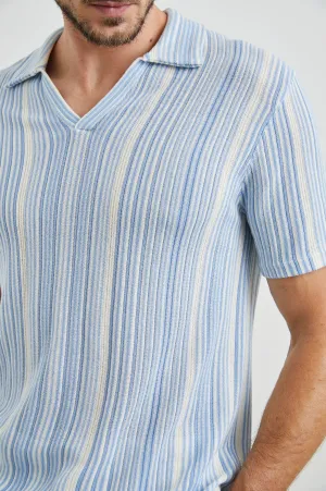 ETANNE POLO SHIRT - MERIDIAN ECRU STRIPE Rails