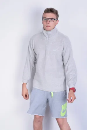 Etirel le style Sportif Mens M Sweatshirt Zip Neck Fleece Top