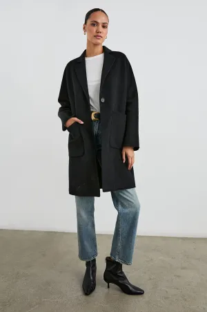EVEREST COAT - BLACK Rails