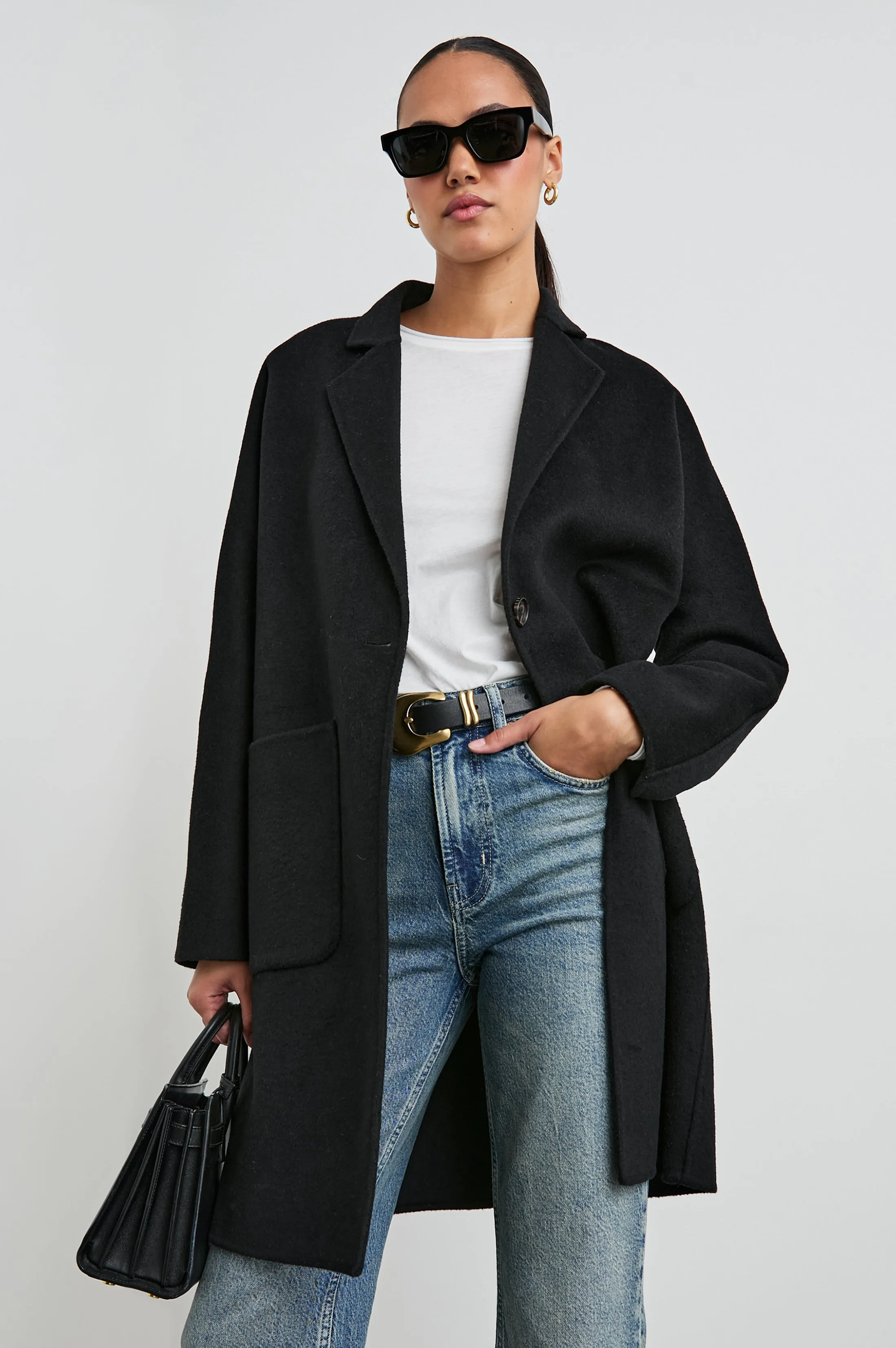 EVEREST COAT - BLACK Rails