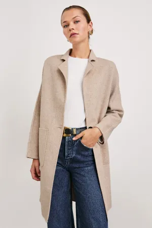 EVEREST COAT - OATMEAL Rails