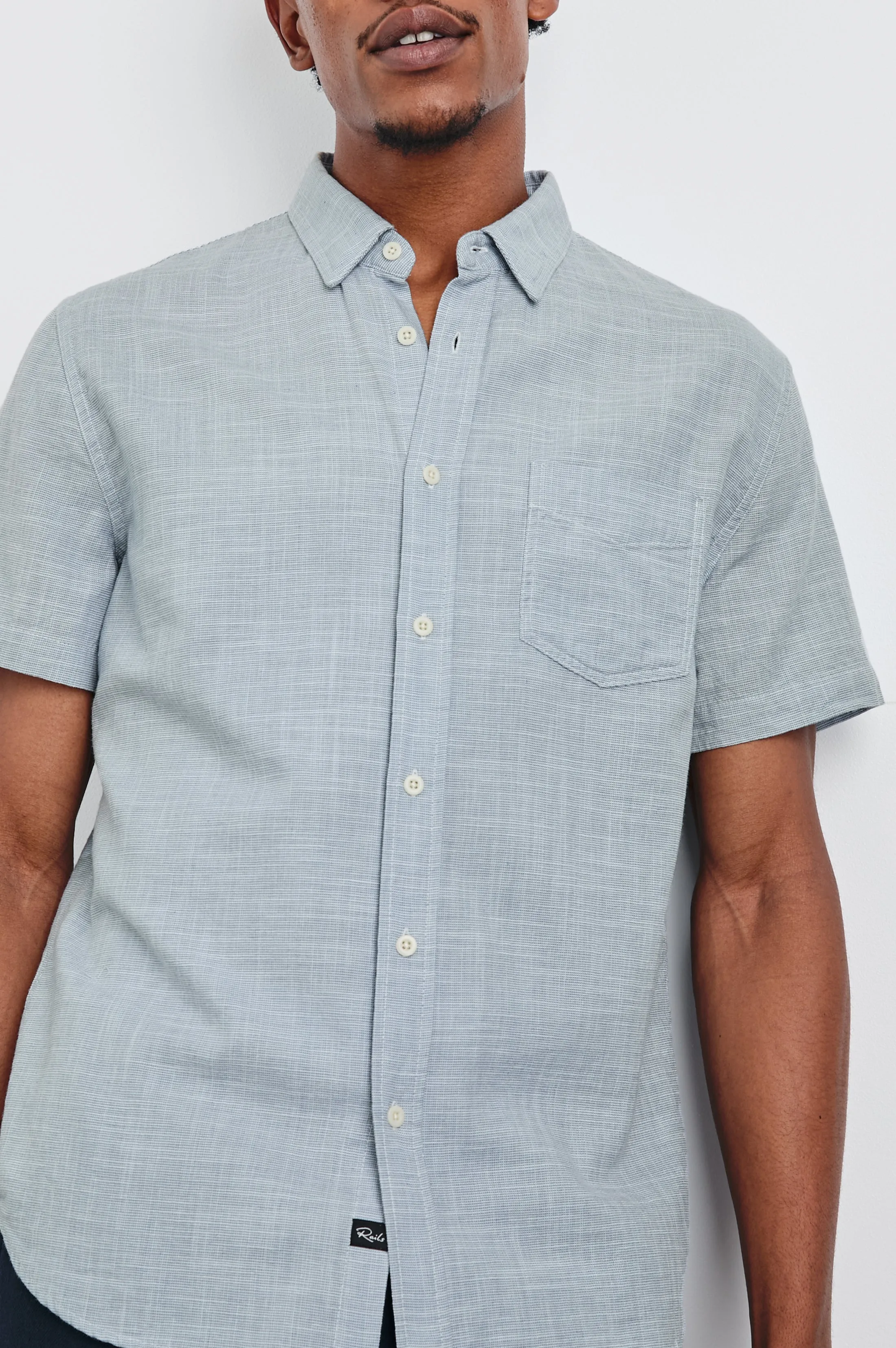 FAIRFAX RELAXED FIT SHIRT - TIDAL ETCH Rails