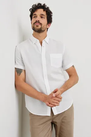 FAIRFAX RELAXED FIT SHIRT - WHITE Rails