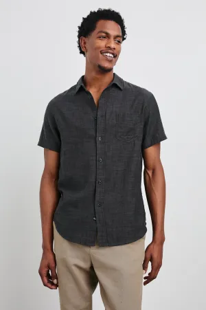 FAIRFAX SHIRT - BLACK CHAMBRAY Rails