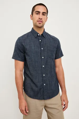 FAIRFAX SHIRT - NAVY ETCH Rails