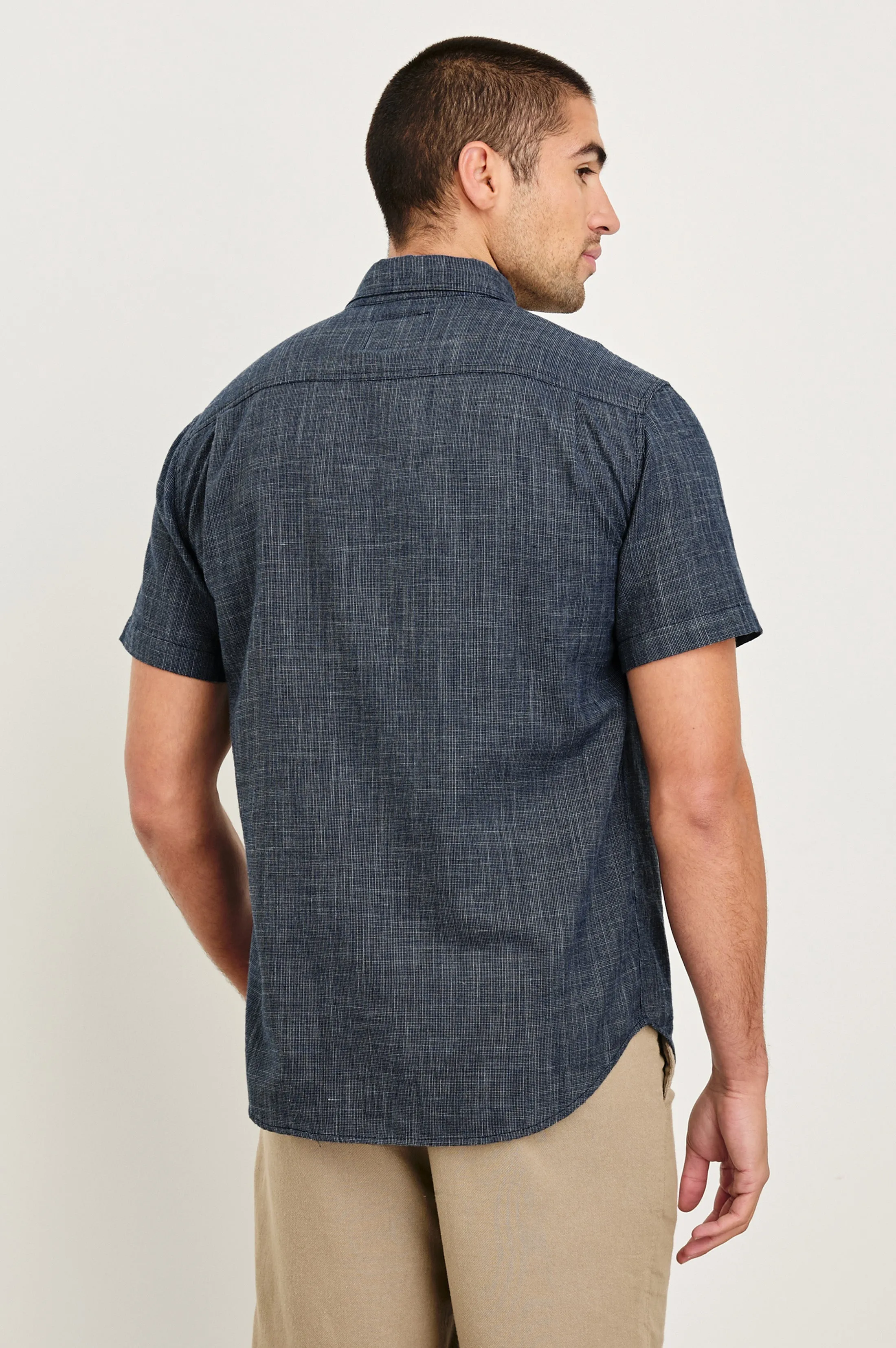 FAIRFAX SHIRT - NAVY ETCH Rails