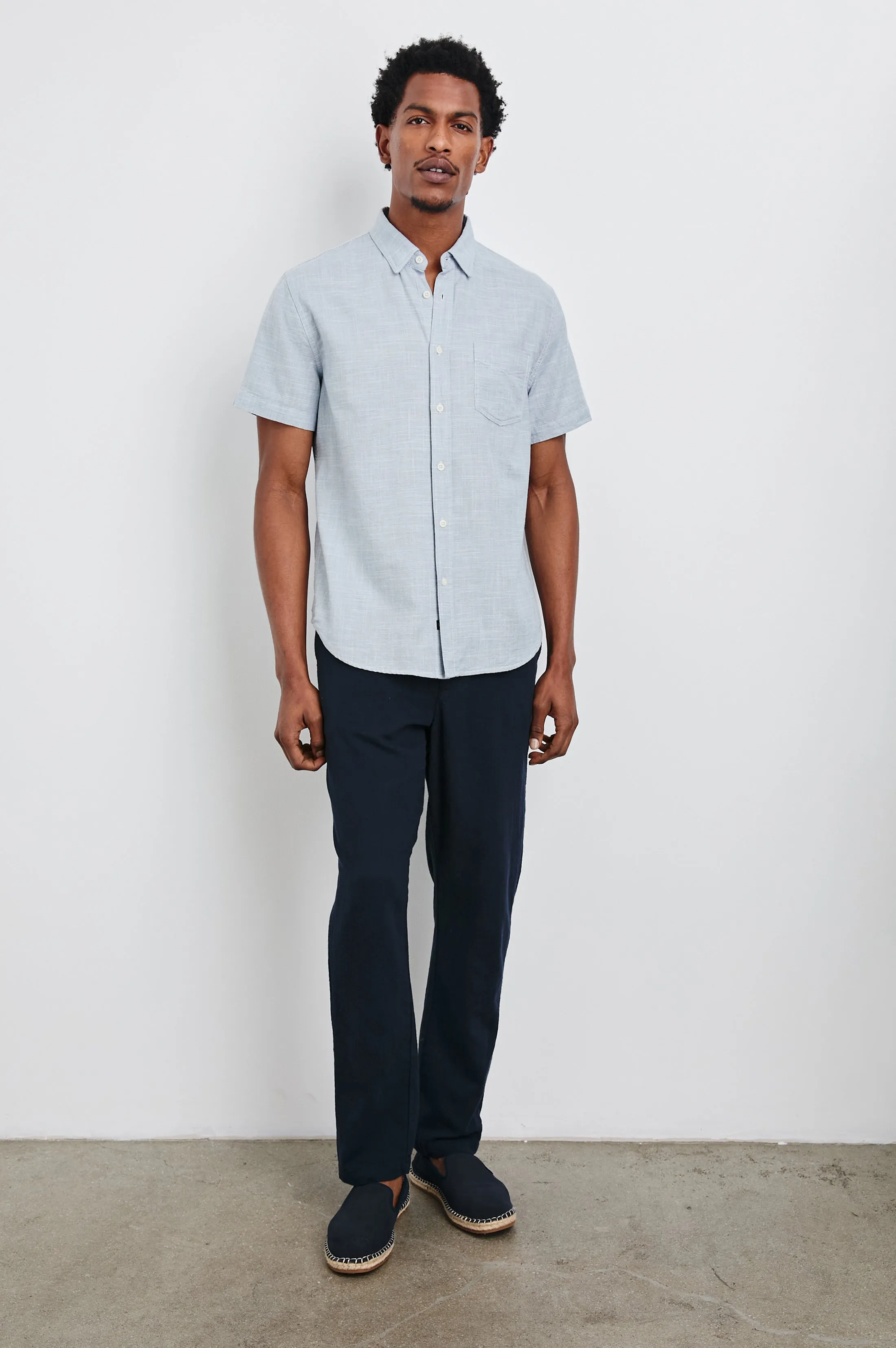 FAIRFAX SHIRT - TIDAL ETCH Rails