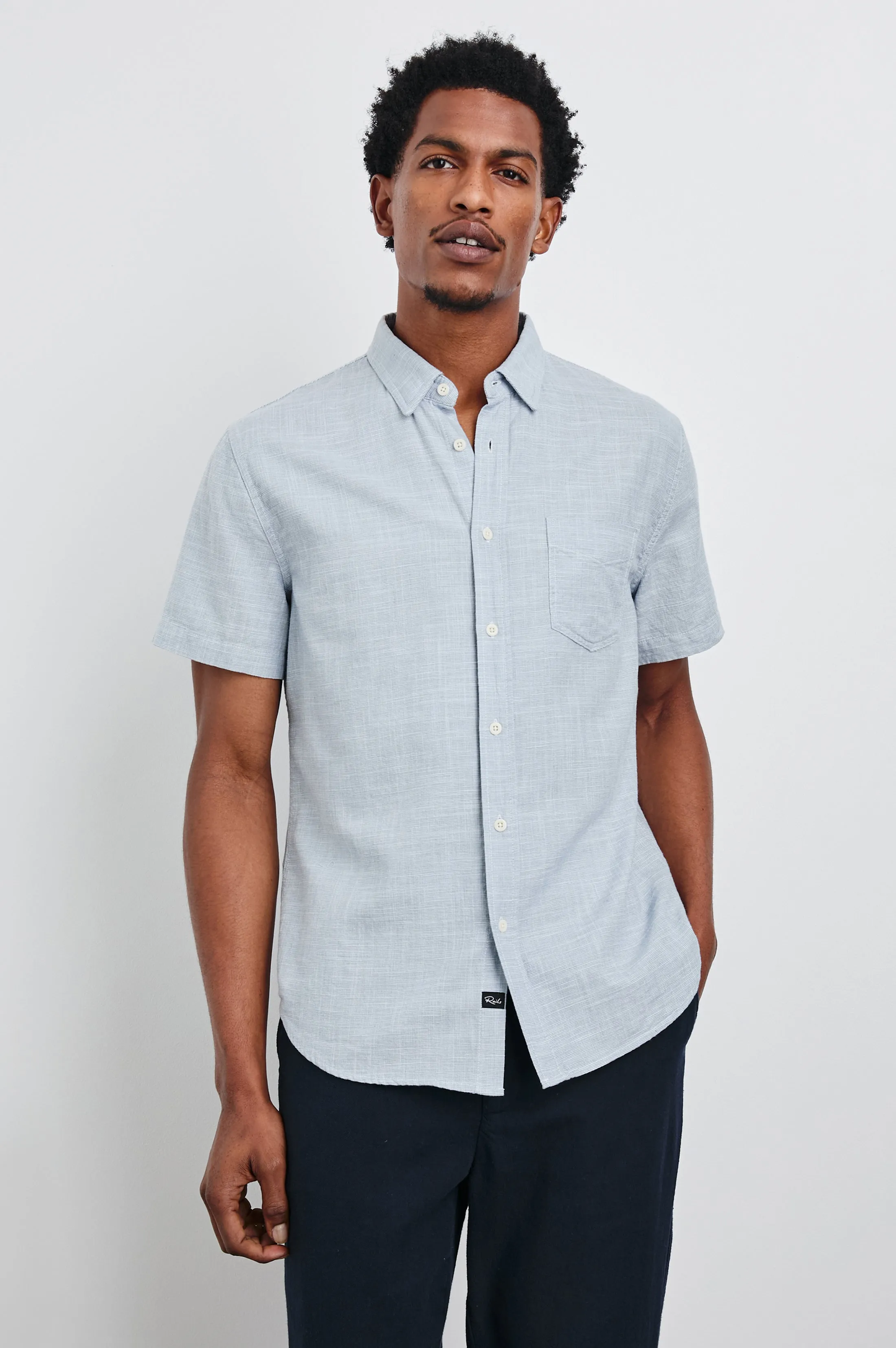 FAIRFAX SHIRT - TIDAL ETCH Rails