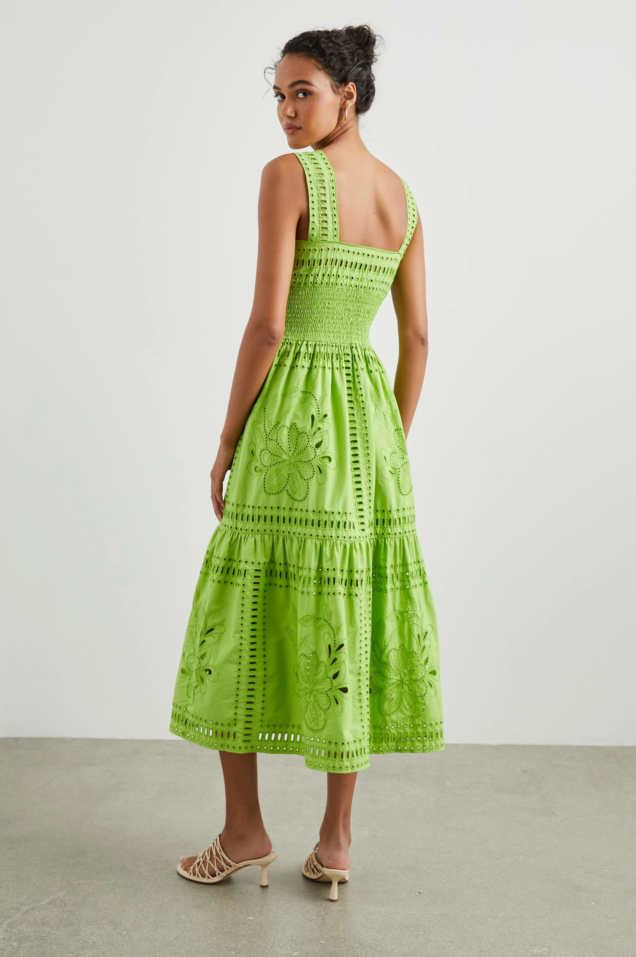 FAWN DRESS - ISLAND GREEN Rails