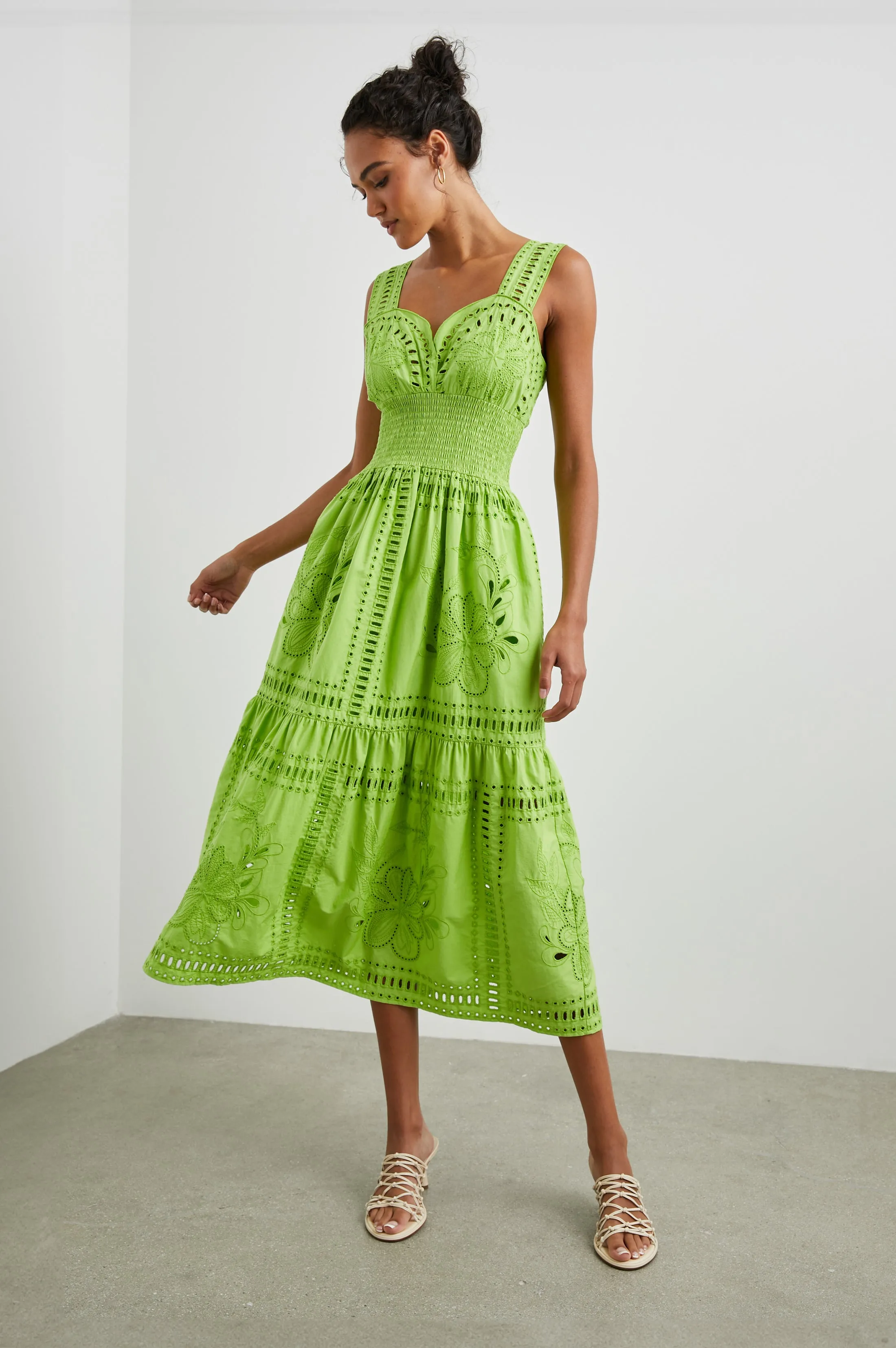 FAWN DRESS - ISLAND GREEN Rails
