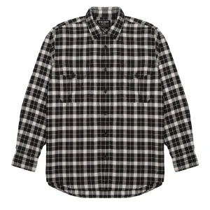 Filson Lightweight Alaskan Guide Shirt Brown Heather / Light Khaki