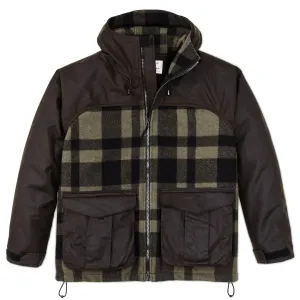 Filson Mackinaw Hunting Jacket Otter Green / Black Plaid
