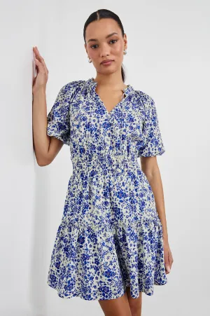 FIORELLA DRESS - BLUE MARGUERITE Rails