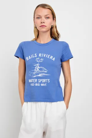 FITTED CREW T-SHIRT - RAILS RIVIERA Rails