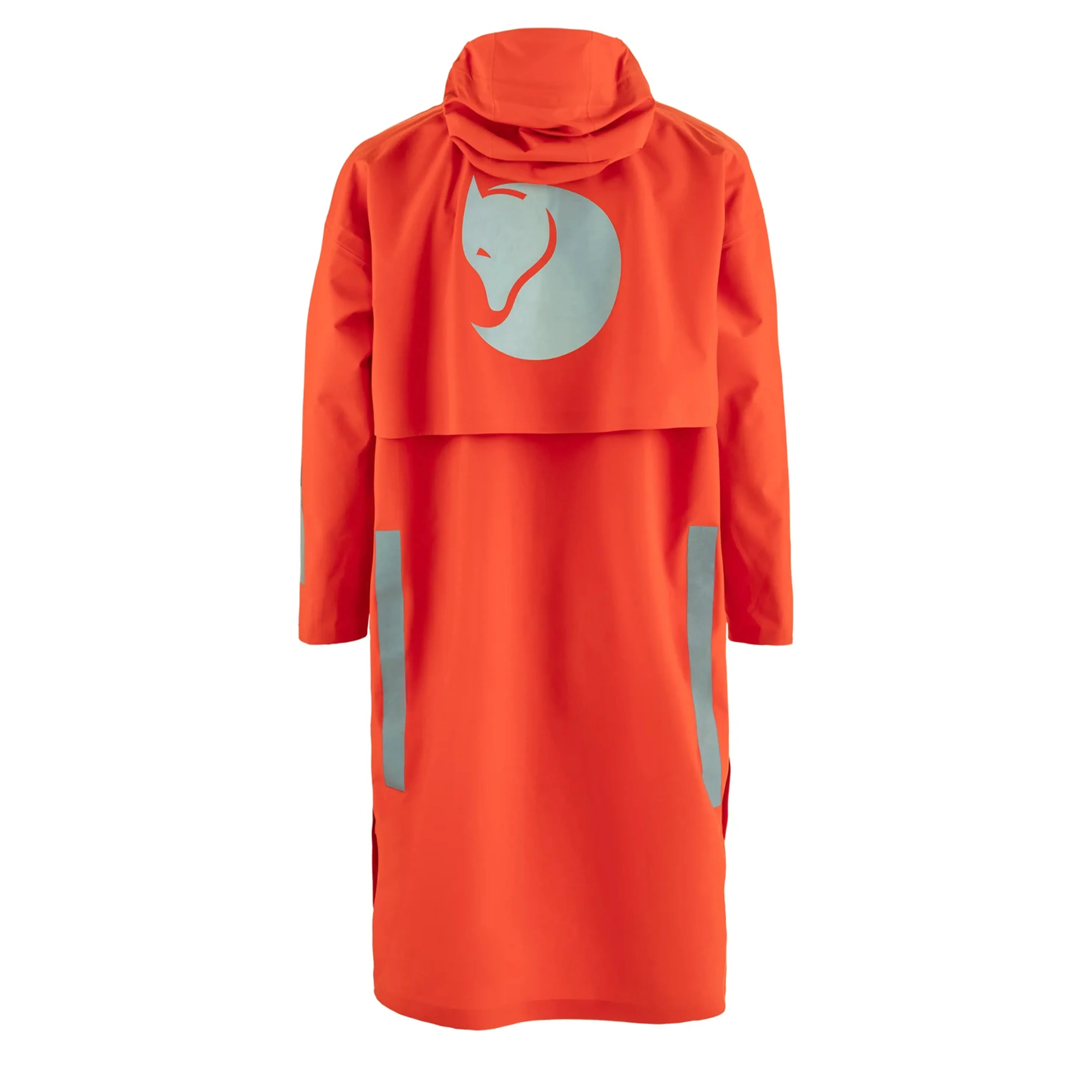 Fjallraven Hoja Rain Fox Poncho Flame Orange