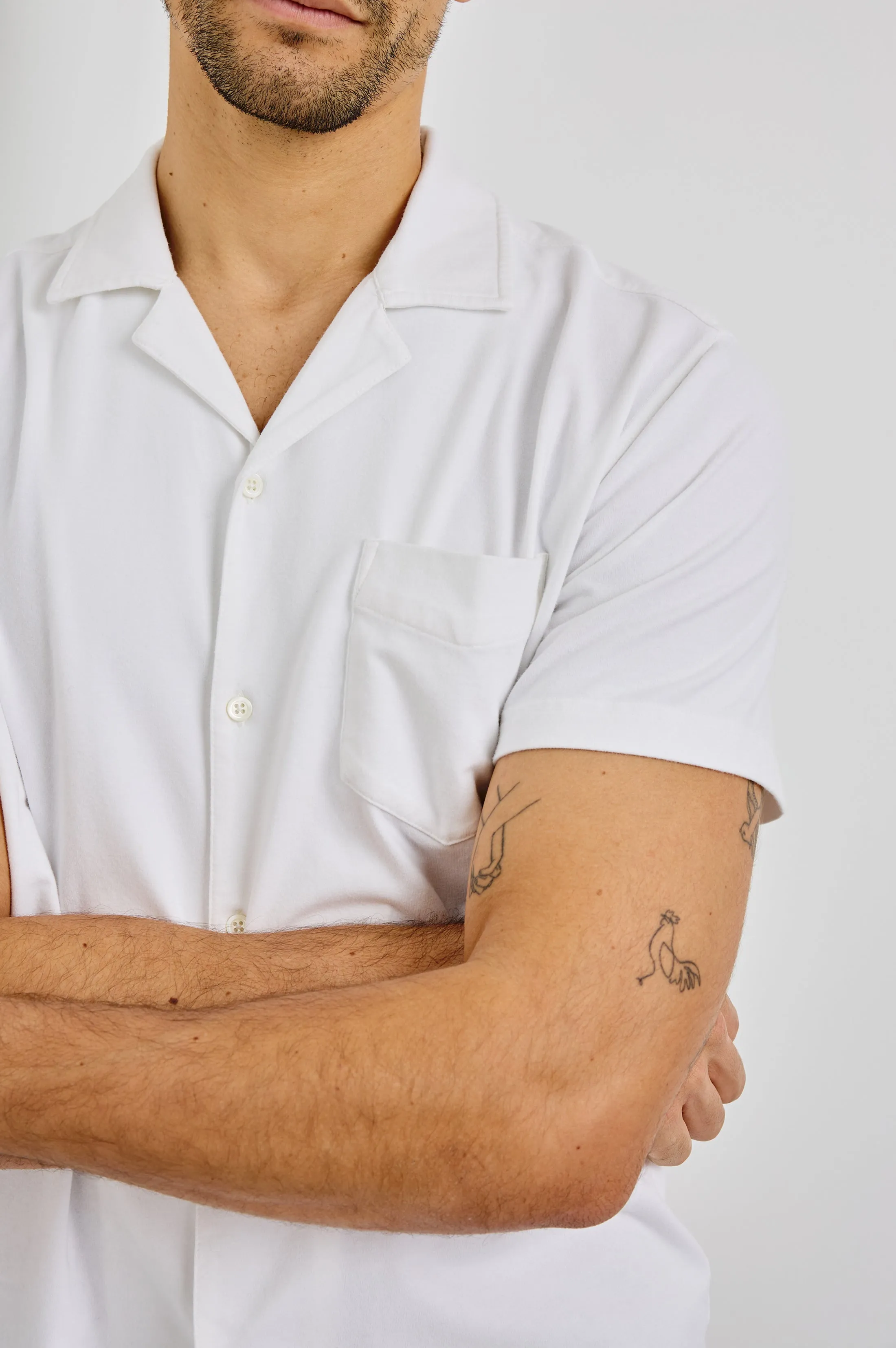 FLINT SHIRT - WHITE Rails