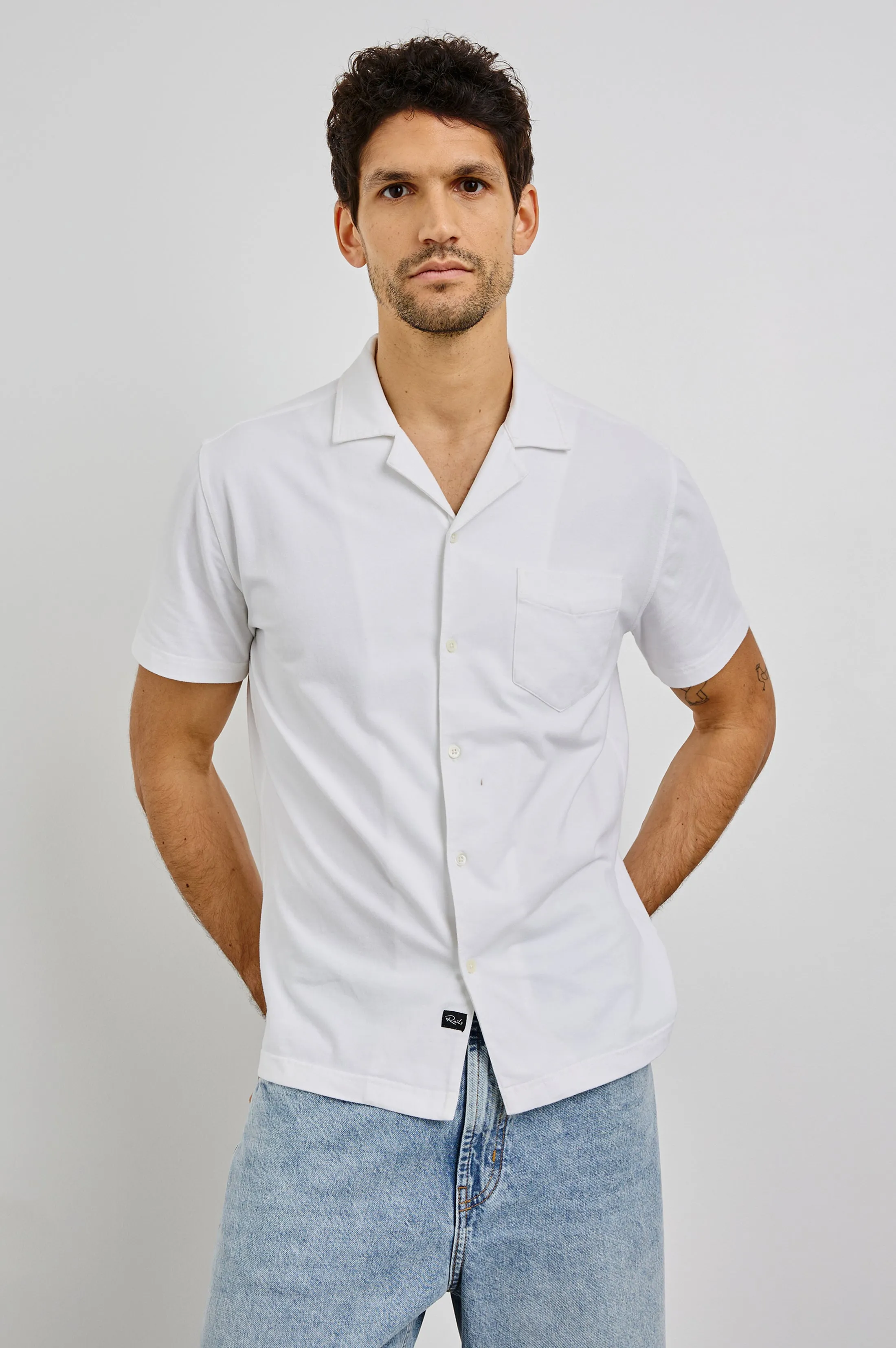 FLINT SHIRT - WHITE Rails