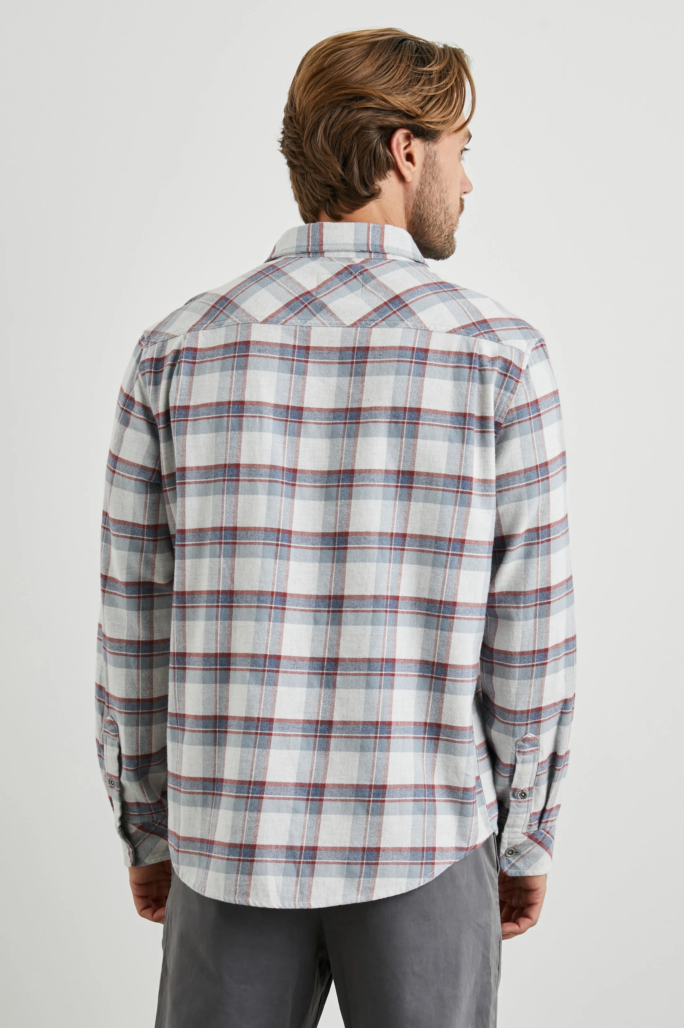 FORREST SHIRT - MOAB SKY MELANGE Rails