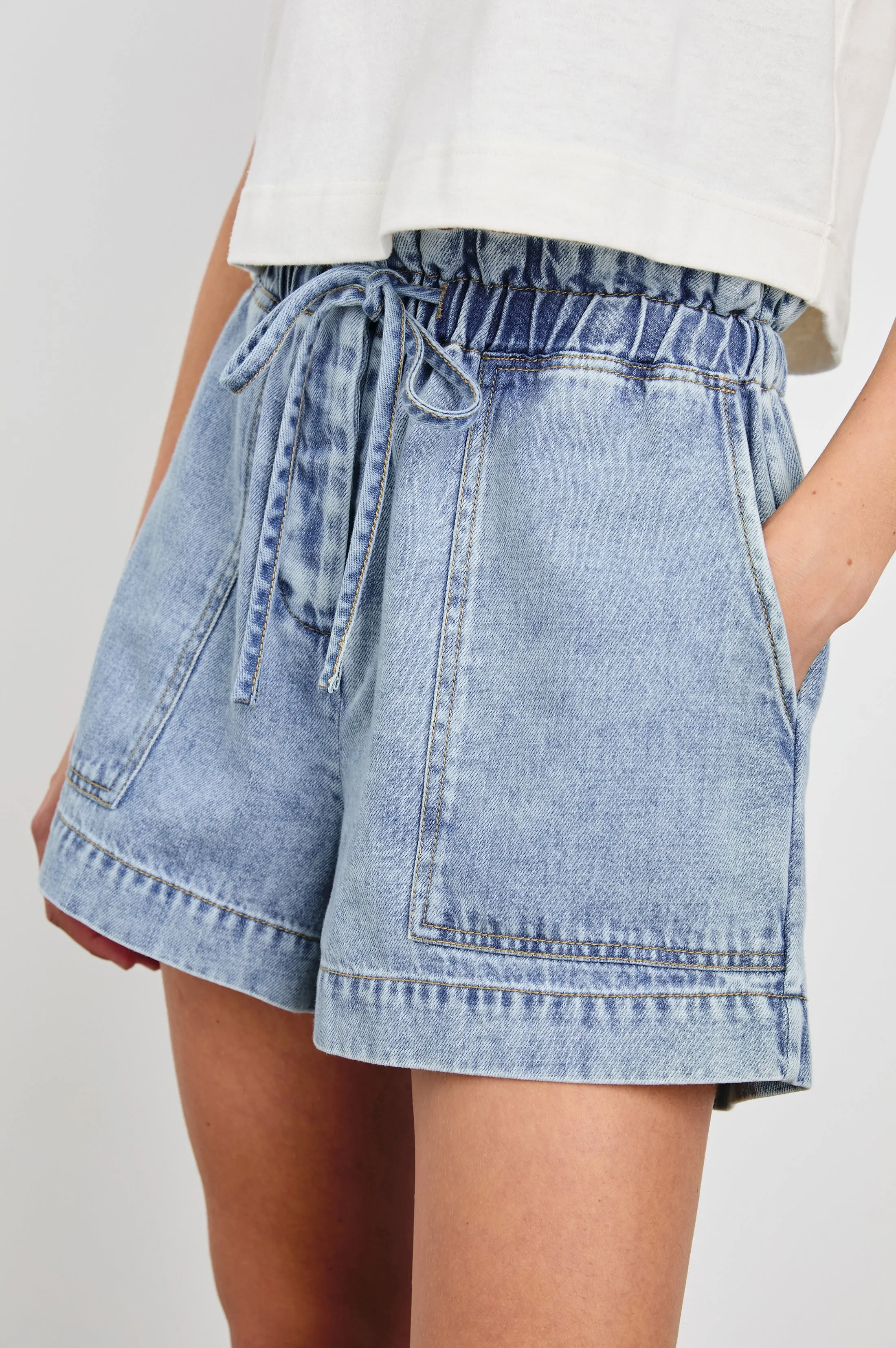 FOSTER SHORT - FADED INDIGO Rails