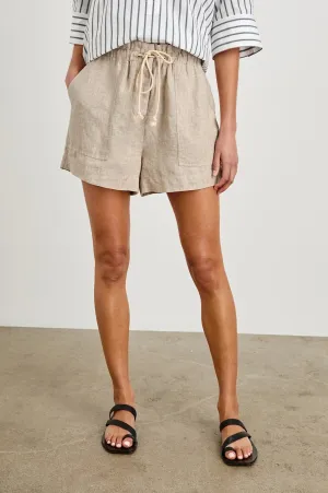 FOSTER SHORT - HEATHERED FLAX Rails