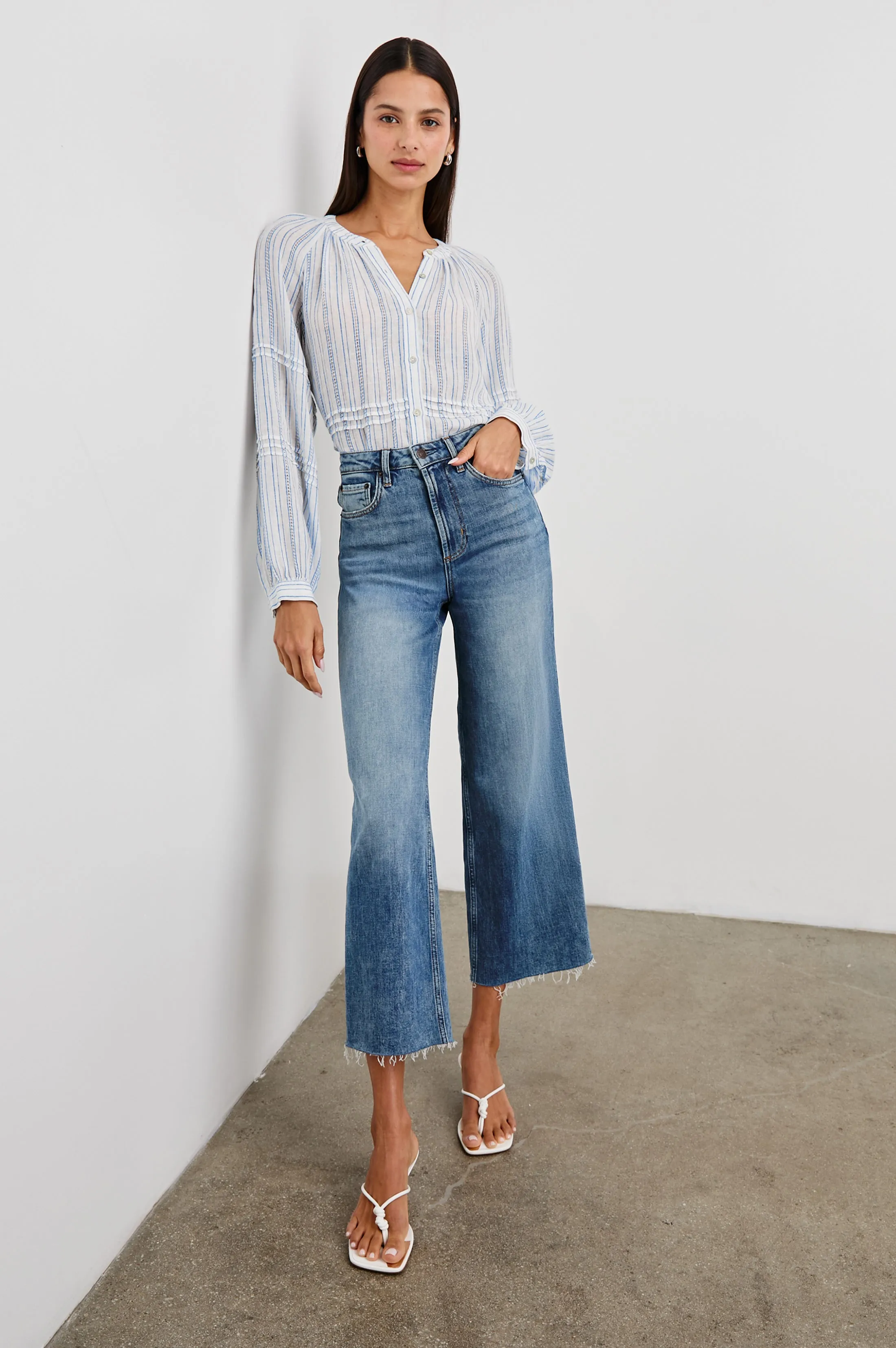 FRANCES TOP - SONOMA STRIPE Rails