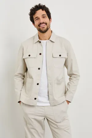 FRANKLIN JACKET - OAT RAILROAD DOBBY Rails