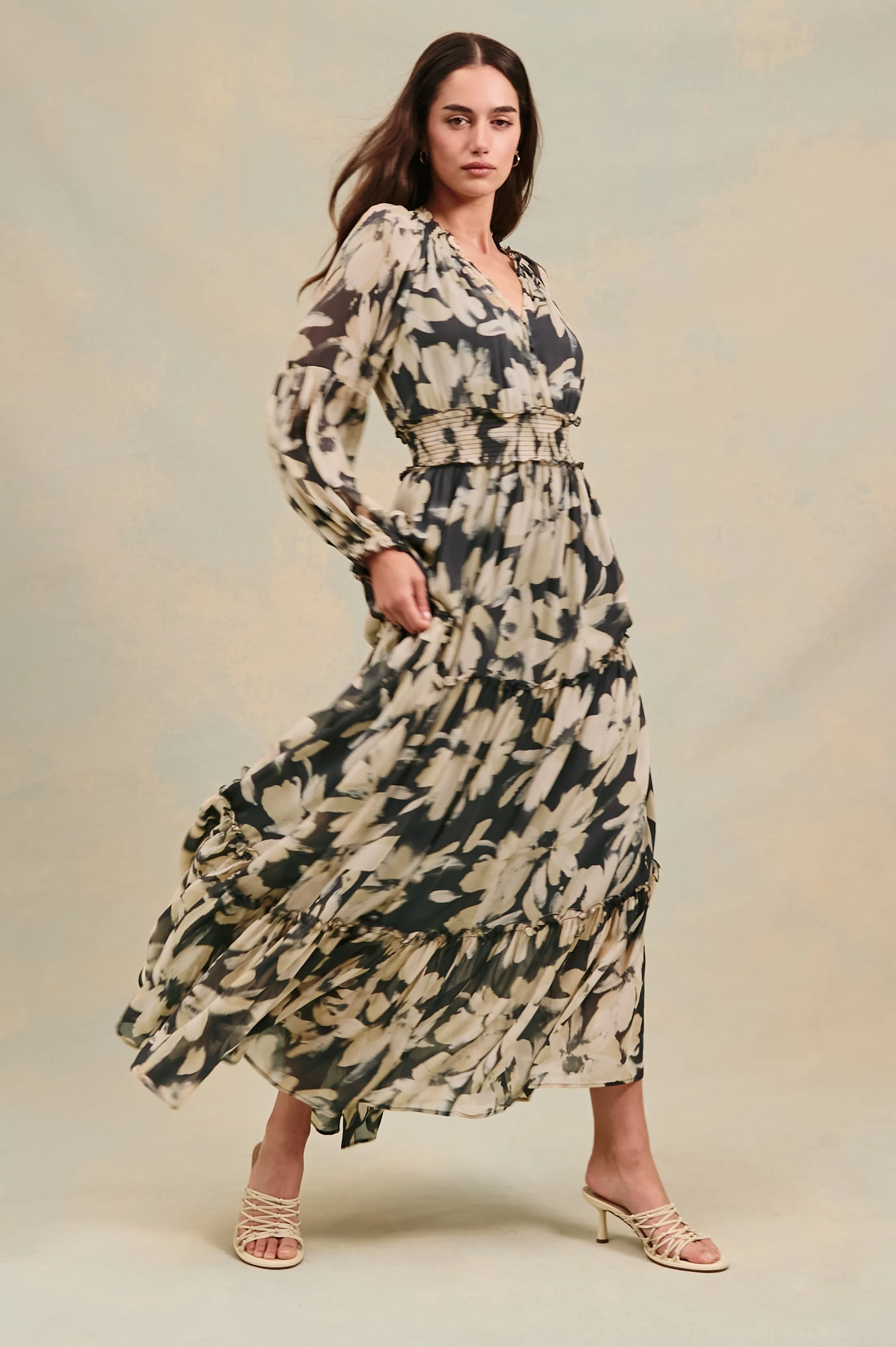 FREDERICA DRESS - CHARCOAL LILY Rails