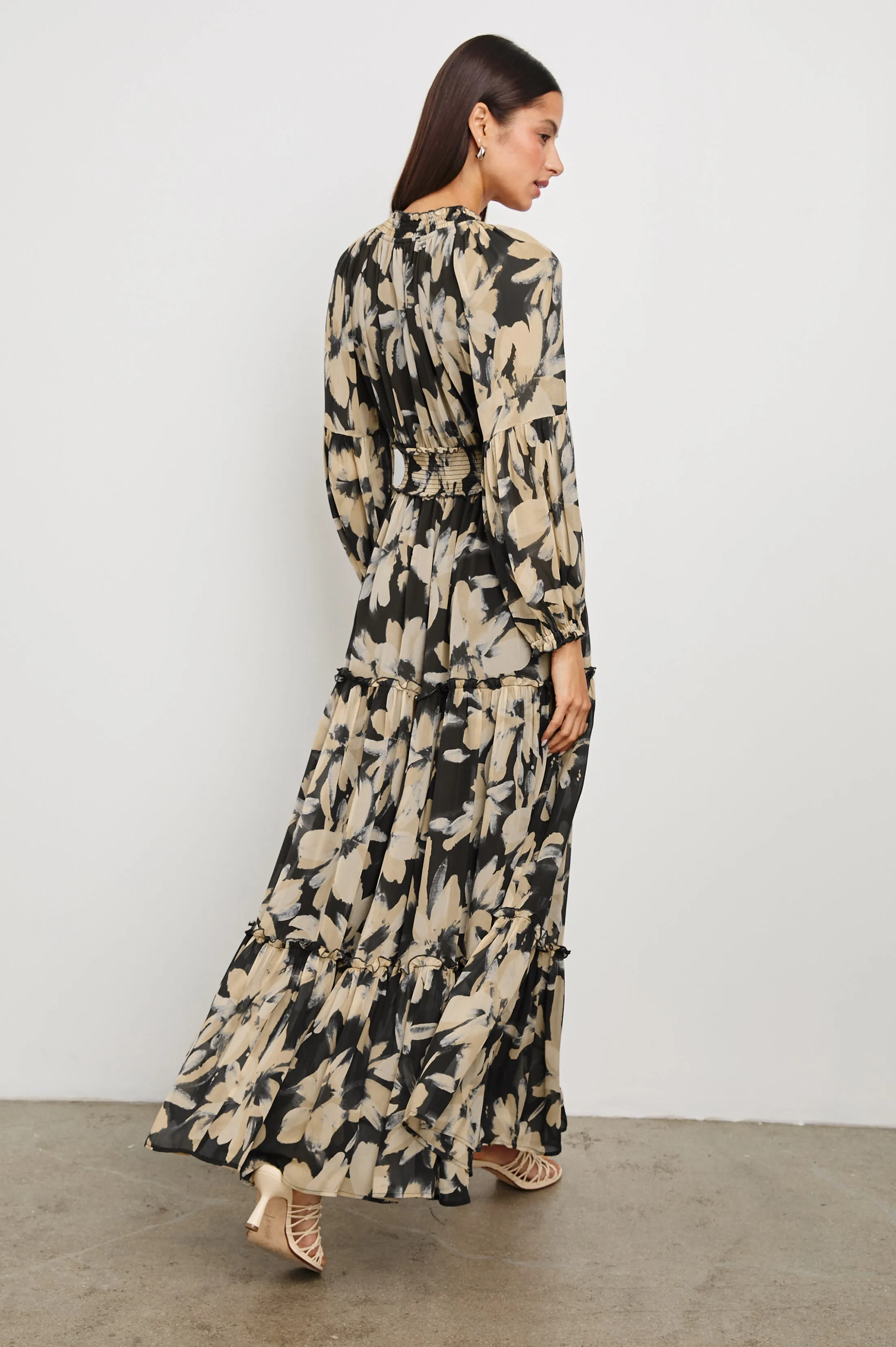 FREDERICA DRESS - CHARCOAL LILY Rails