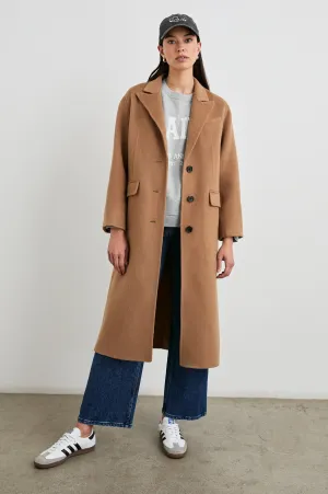 GALLERY COAT - CAMEL Rails
