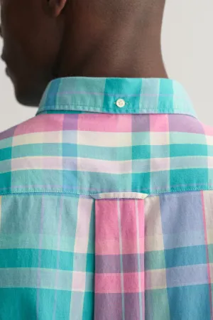 GANT - Madras Cotton Shirt - Check - Perky Pink