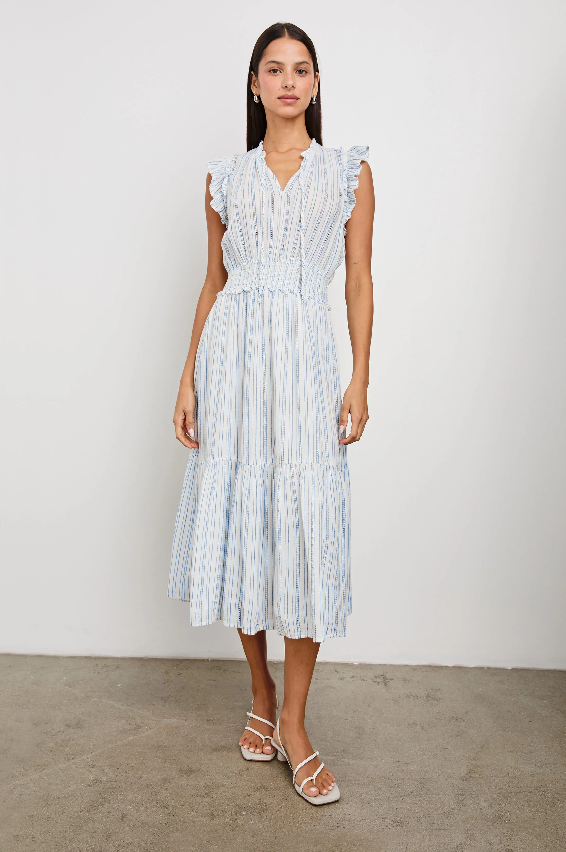 GARDEN DRESS - SONOMA STRIPE Rails