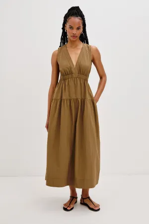 GENEVIEVE DRESS - SEPIA Rails