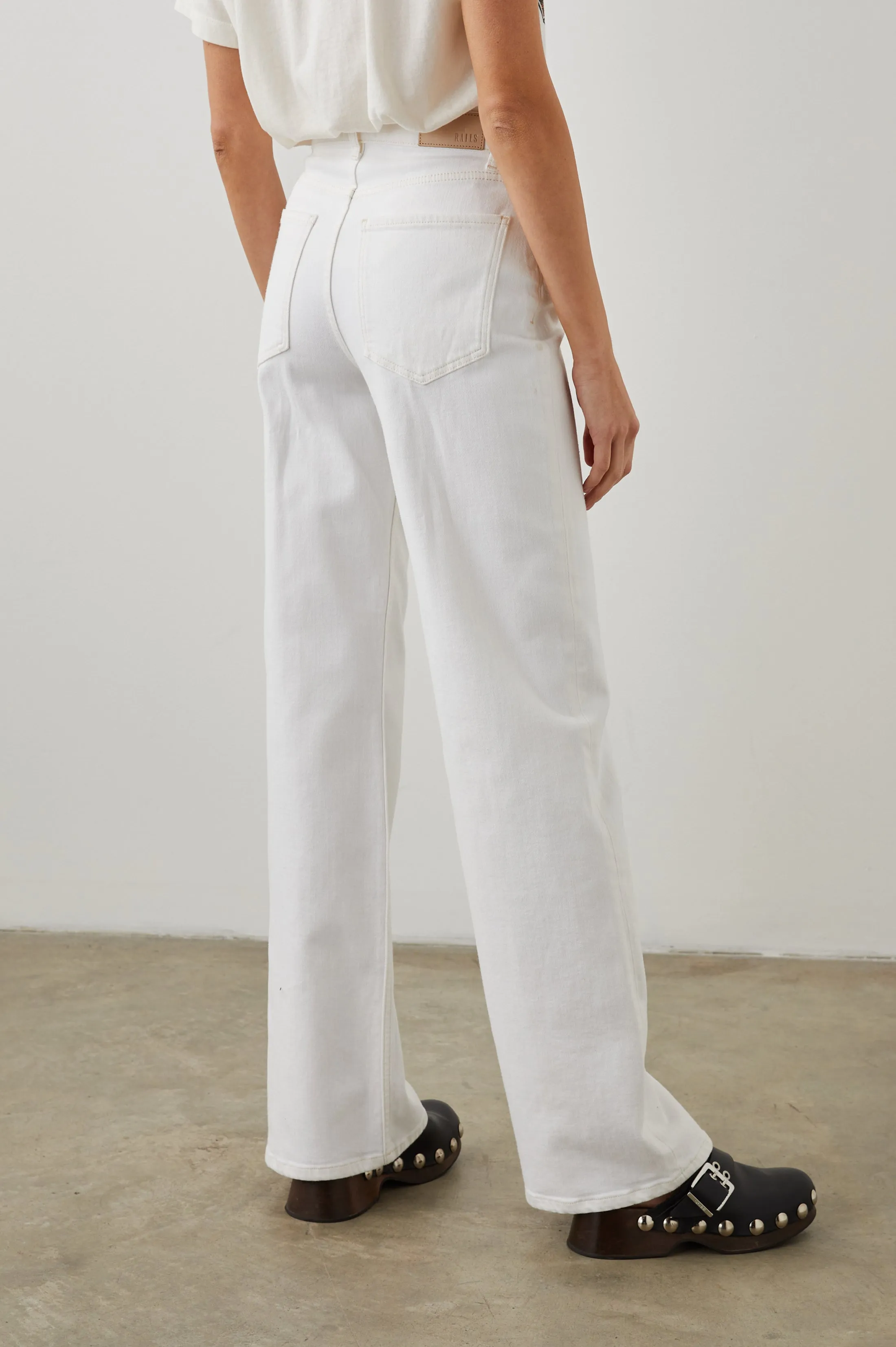 GETTY WIDE LEG - VINTAGE ECRU Rails
