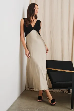 GILDA DRESS - CHAMPAGNE Rails