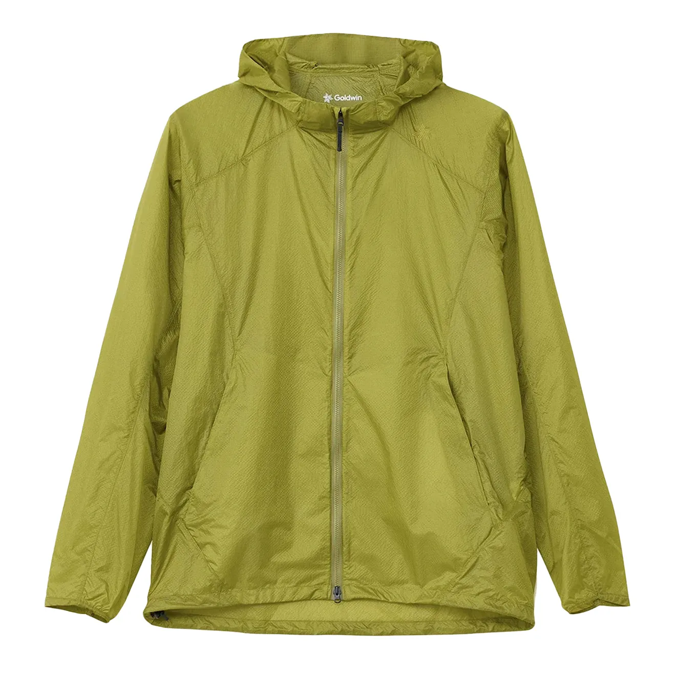 Goldwin Airly Shell Packable Wind Jacket Sprout Yellow