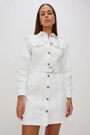 GRIFFITH DRESS - SALT WHITE Rails