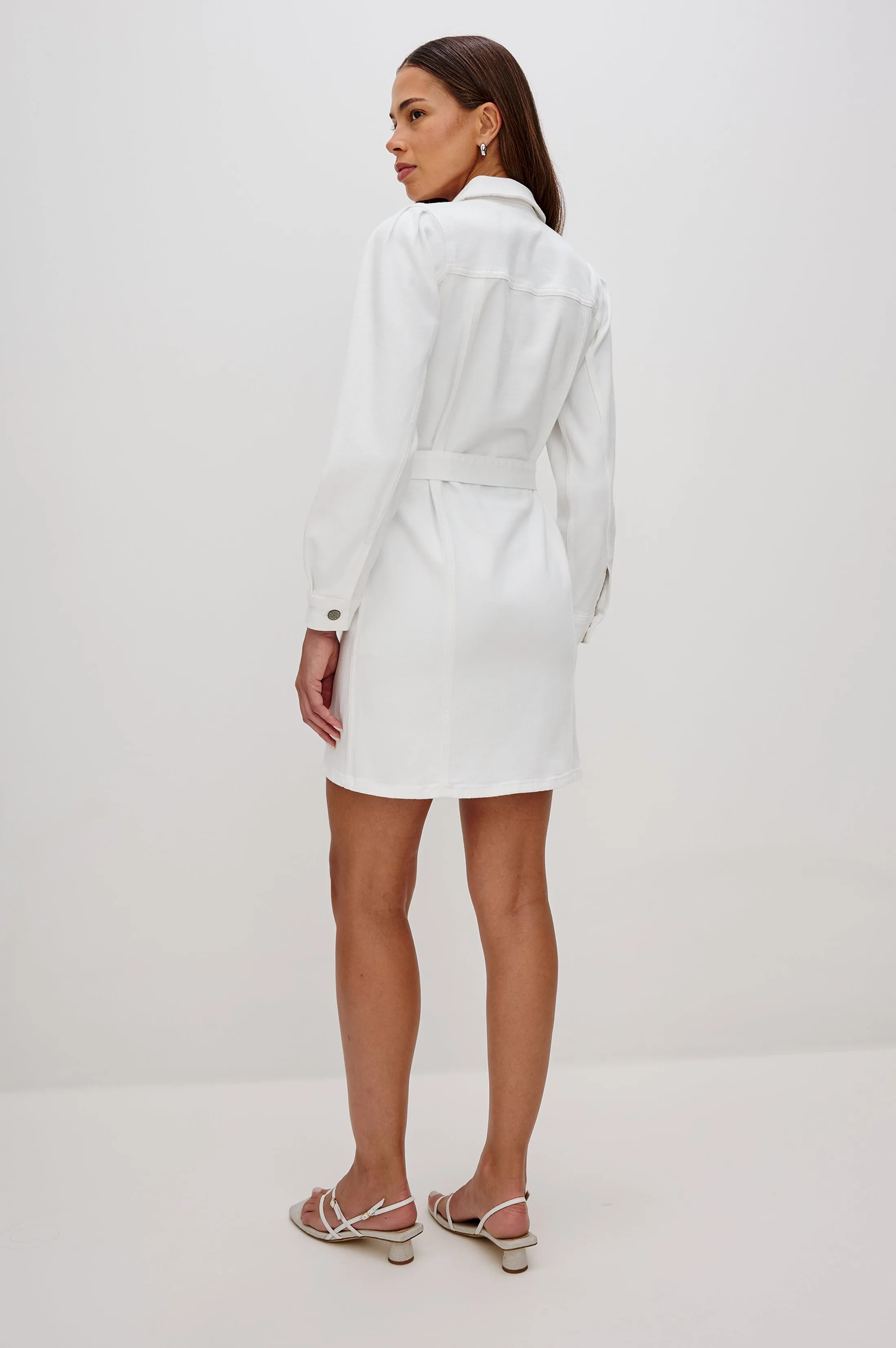 GRIFFITH DRESS - SALT WHITE Rails