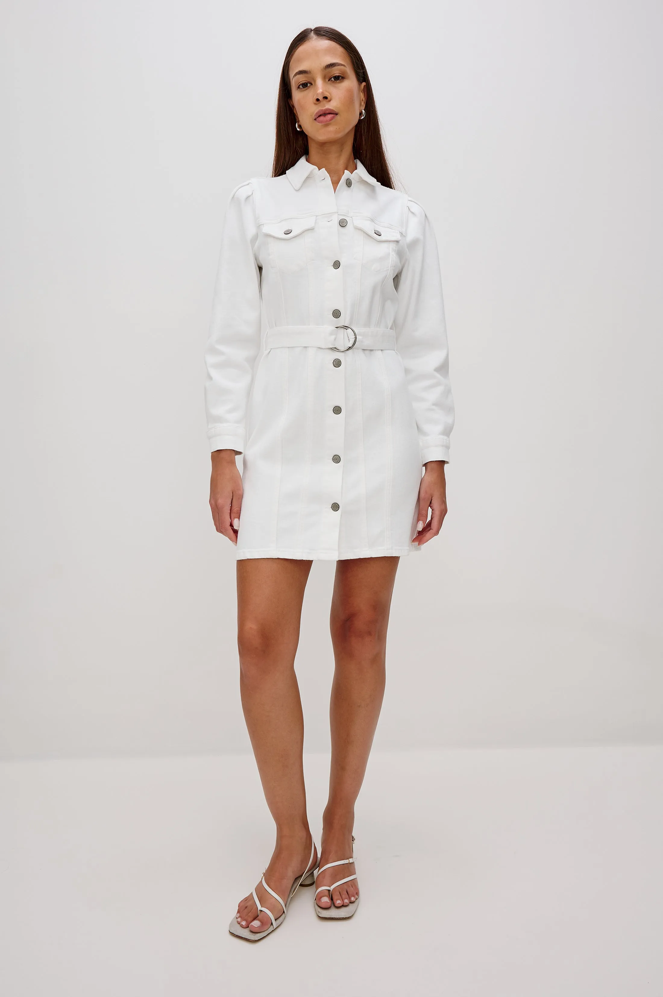 GRIFFITH DRESS - SALT WHITE Rails