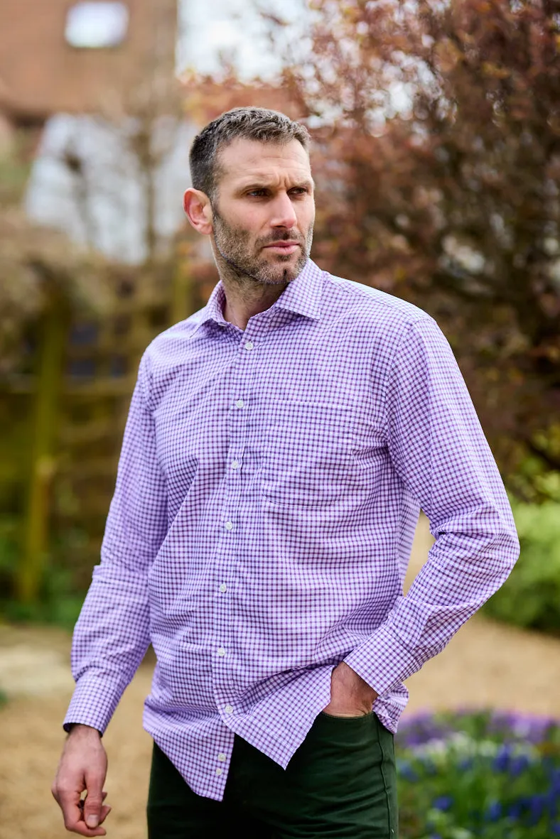Gun Hill Mens Nar Classic shirt - Purple