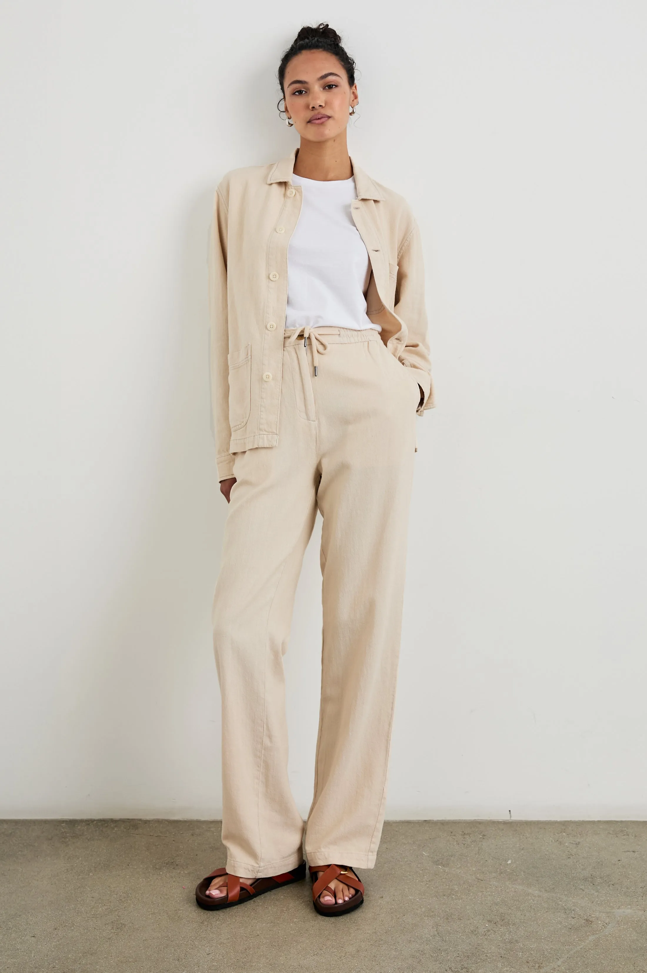 GWEN JACKET - STONE Rails