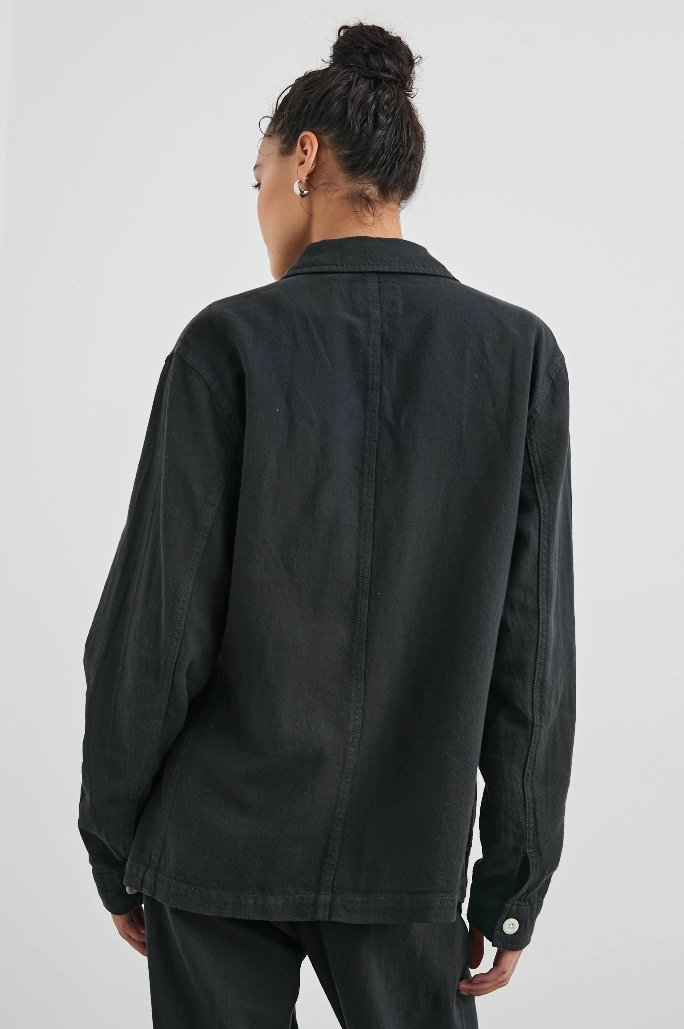 GWEN JACKET - WASHED BLACK Rails
