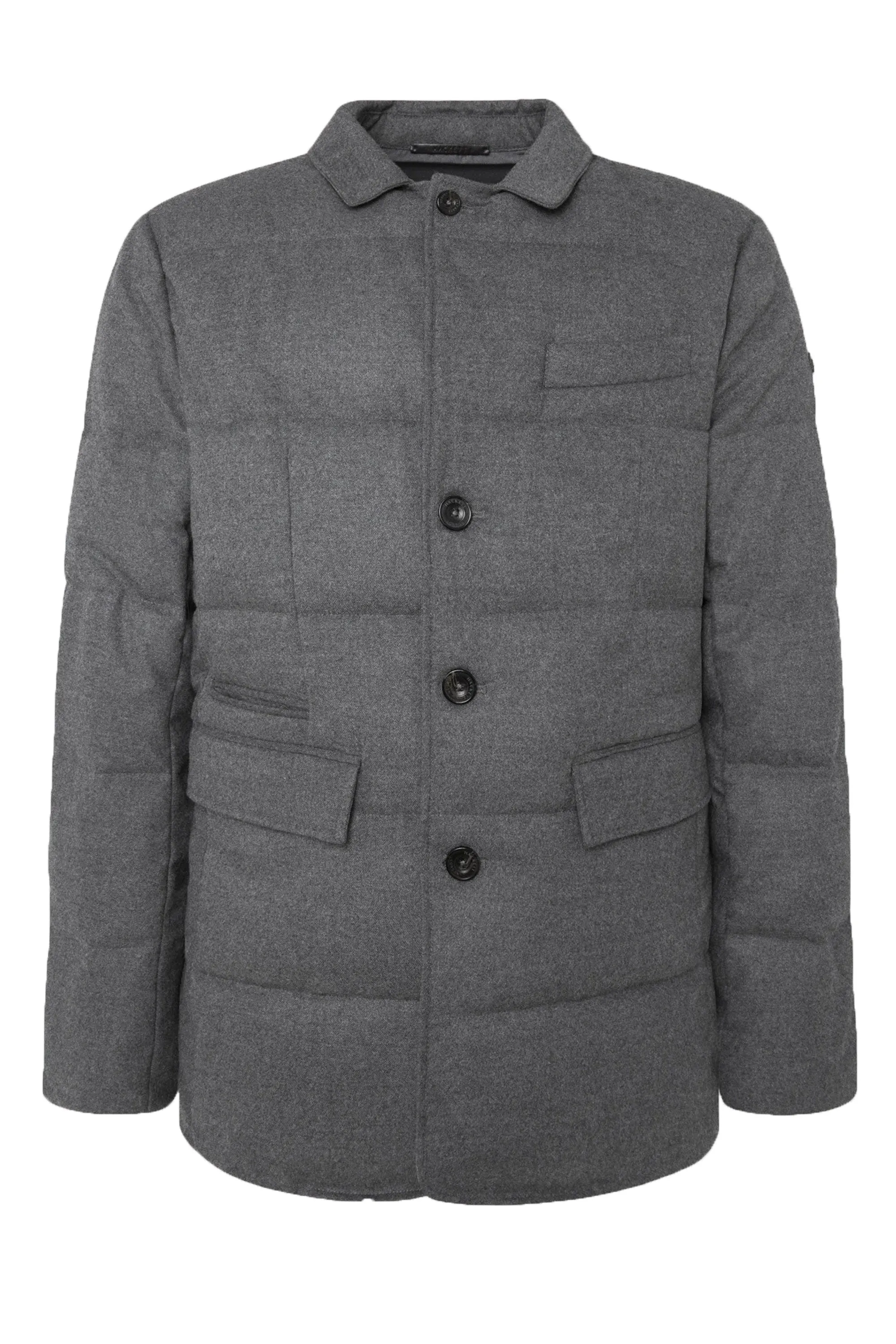 Hackett Flannel Blazer Granite Grey
